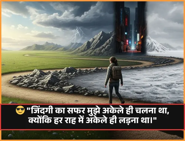 2 Line Shayari Life Attitude