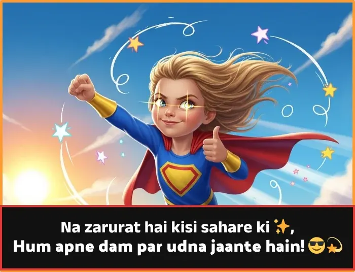 Attitude Shayari for Girls in English