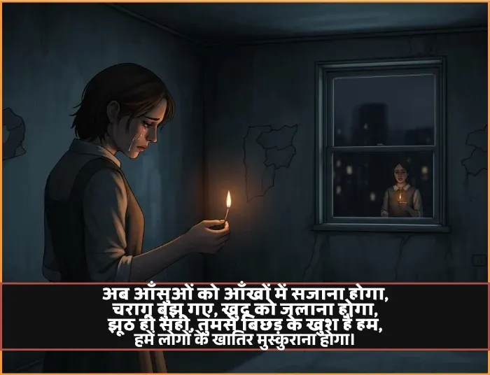 Boken Heart Touching