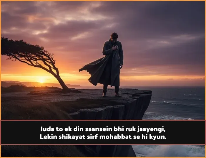 Broken Heart Touching Shayari in English