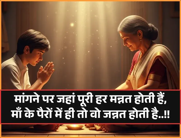 Maa Ke Liye Shayari 2 Line in Hindi