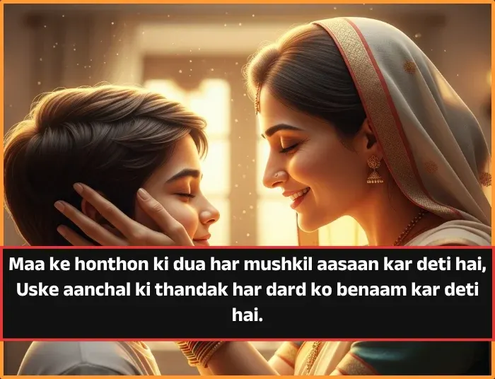 Maa Ke Liye Shayari in English