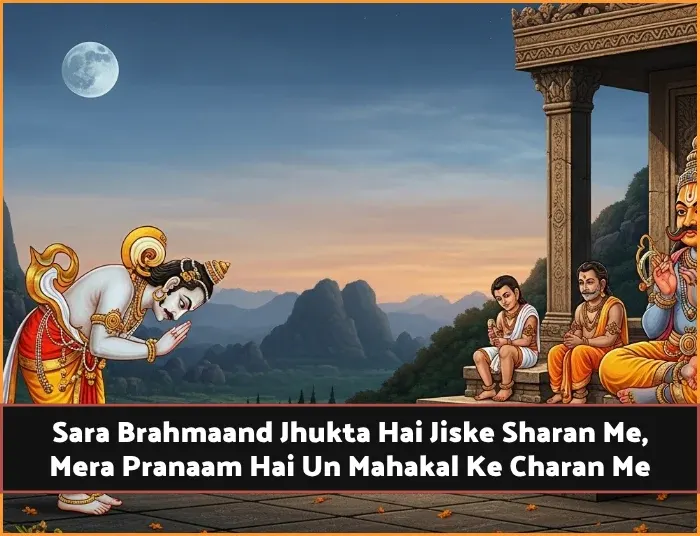 Mahakal Shayari 2 Line English