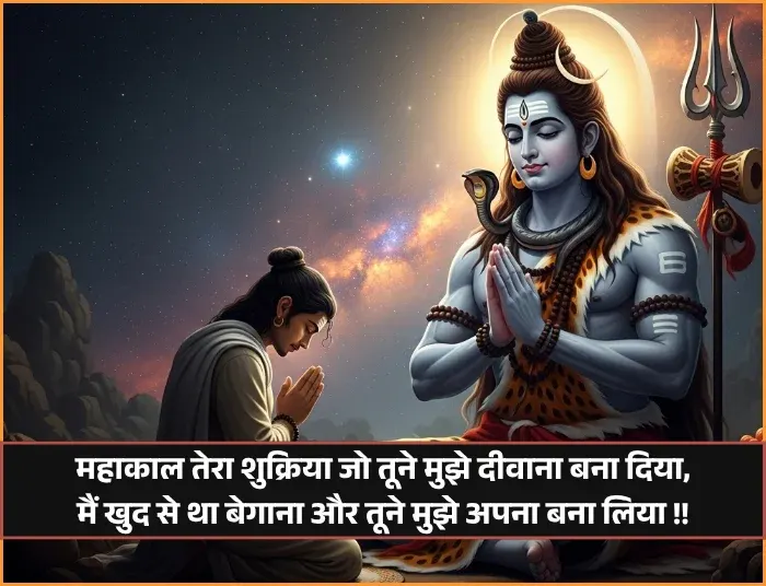 Mahakal Shayari in Hindi