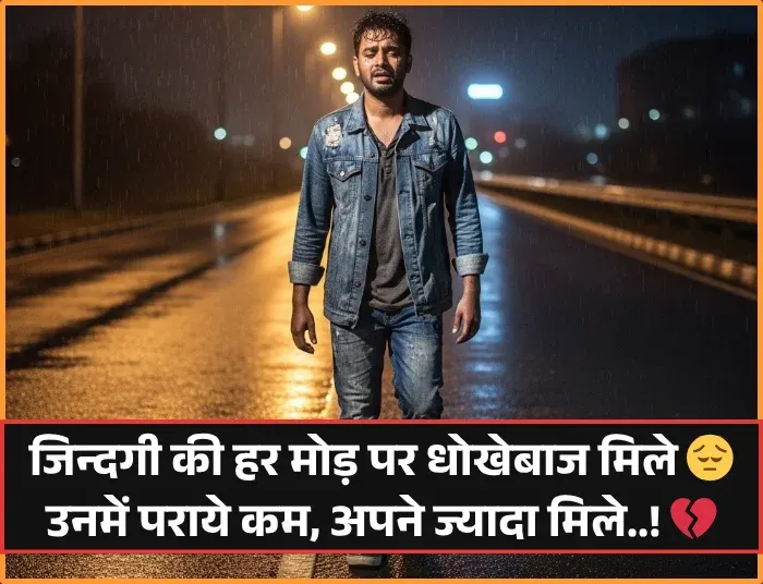 Matlabi Rishte Dhokebaaz Shayari