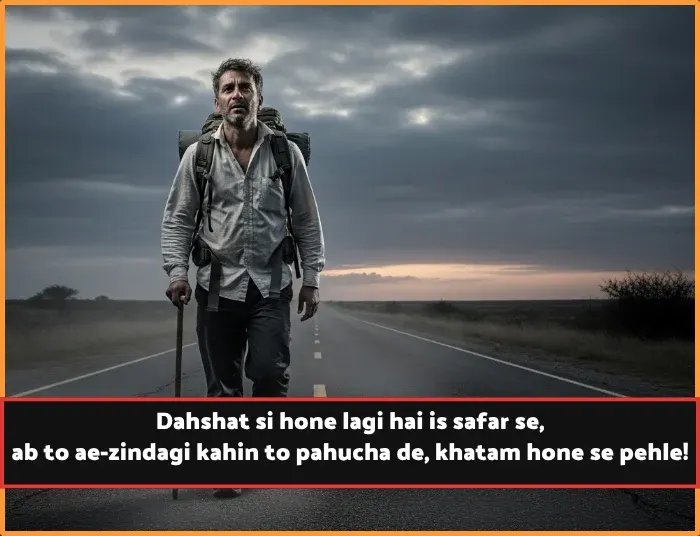 Safar Shayari English