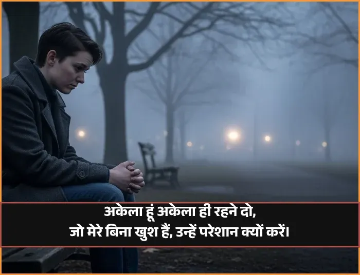 Alone Shayari