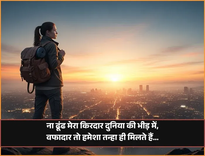Alone Shayari in English