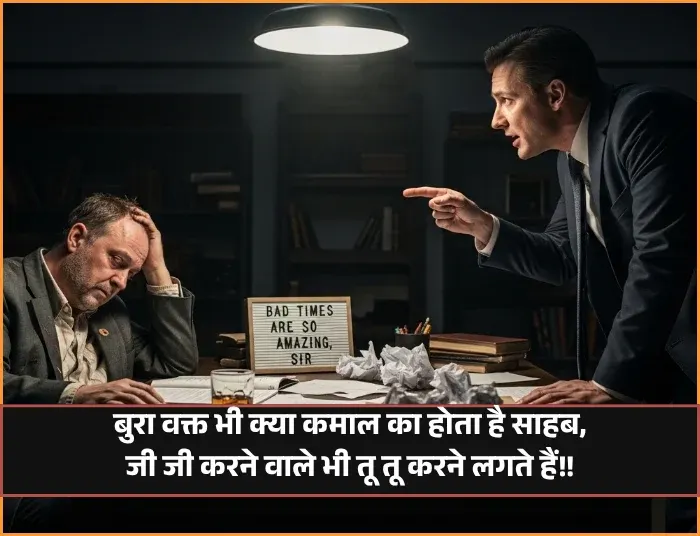 Bura Waqt Shayari 2 Lines