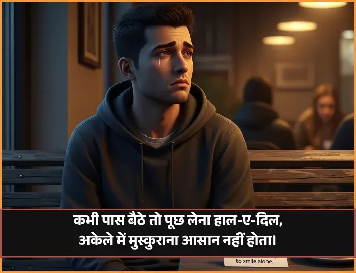 Emotional Alone Shayari