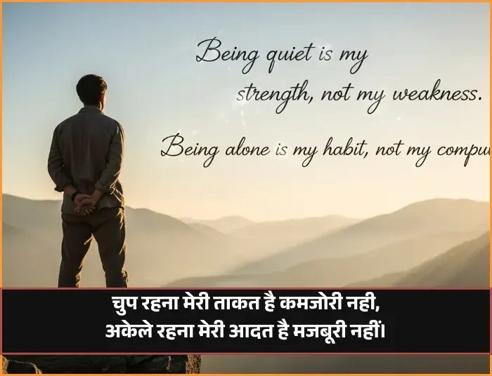 Feeling Alone Shayari Girl