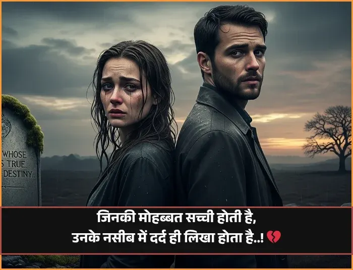 Kismat Naseeb Zindagi Alone Shayari