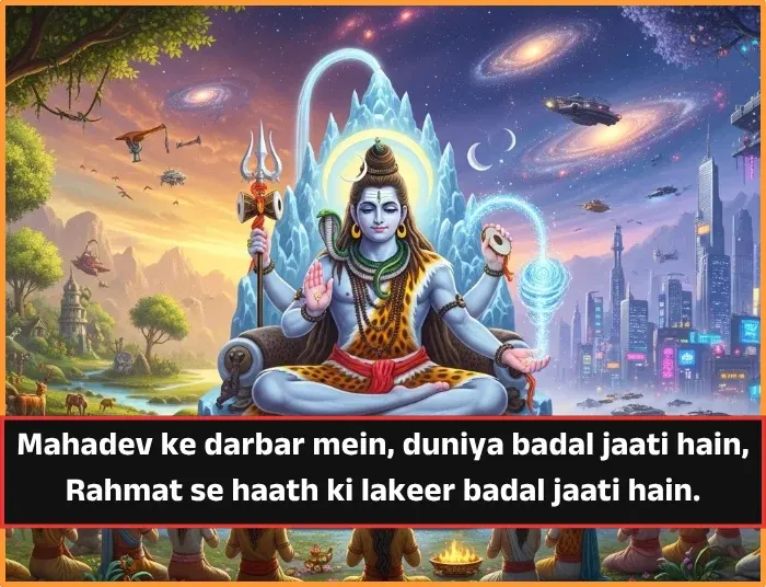 Mahadev Shayari in English 2 Line Mahadev Shayari in English 2 Line
