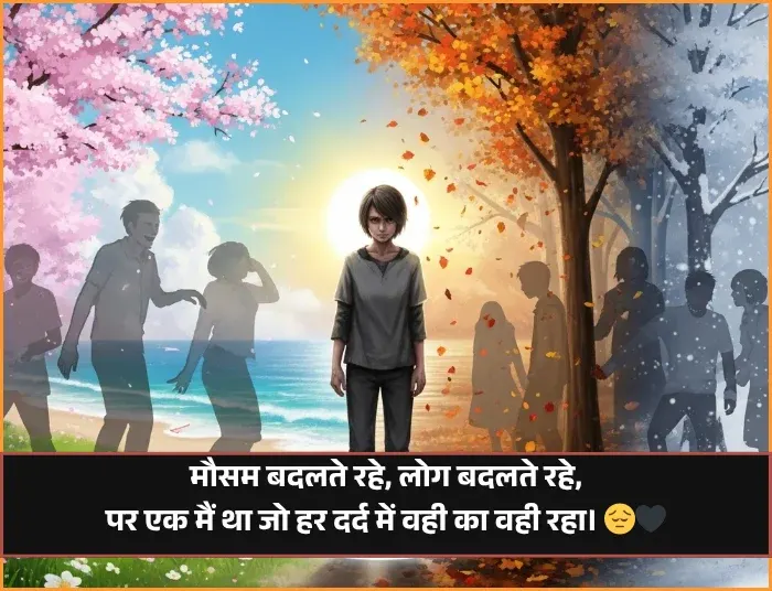 Rishte Zindagi Dard Bhari Shayari