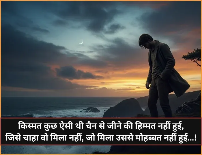 Sad Shayari😭 Life 2 Line